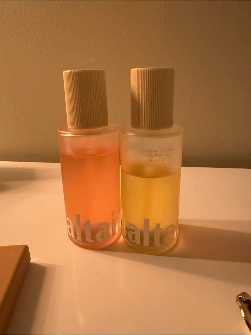 Saltair Body Oil Duo — pink beach and santal bloom